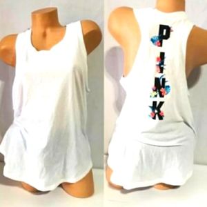 Pink Victoria secret women tank top